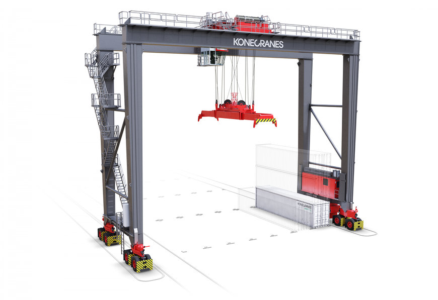 Konecranes integra baterías en máquinas para la manipulación de grandes contenedores